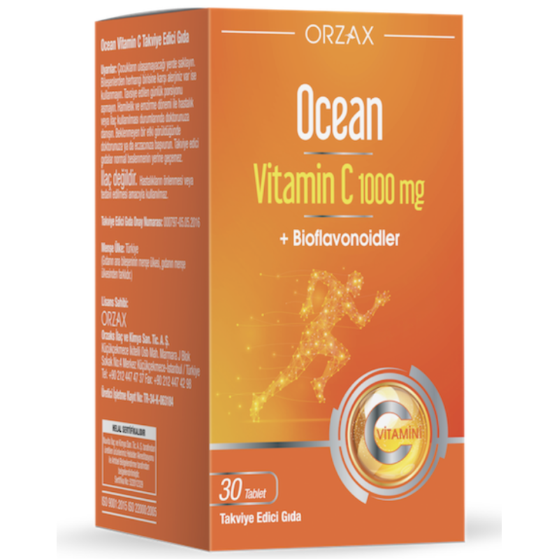 Ocean Vitamin C 1000 mg 30 Tablet
